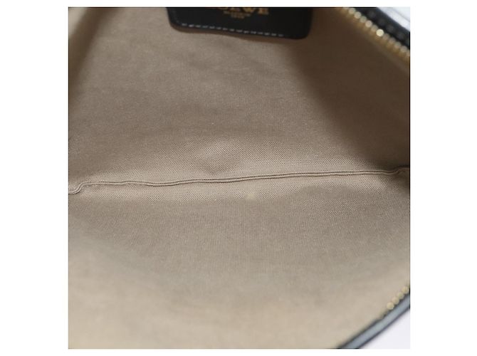 LOEWE anagramma Borsa a Spalla PVC Grigio Oro Auth yk18308 Marrone D'oro - vista 10