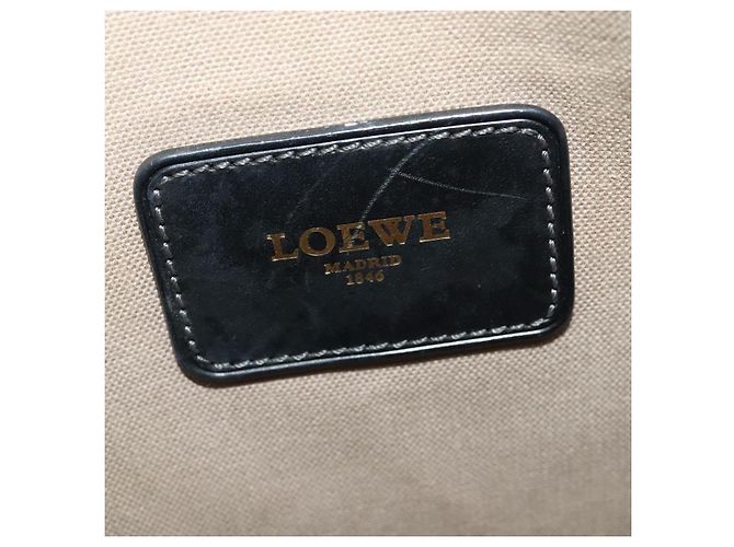 LOEWE anagramma Borsa a Spalla PVC Grigio Oro Auth yk18308 Marrone D'oro - vista 18