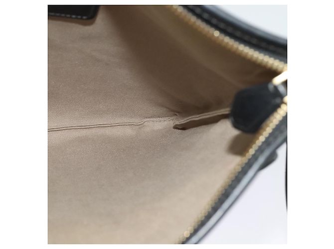 LOEWE anagramma Borsa a Spalla PVC Grigio Oro Auth yk18308 Marrone D'oro - vista 19