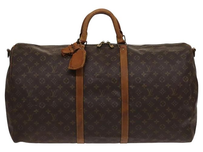 LOUIS VUITTON Monogram Keepall Bandouliere 60 Sac Boston M41412 LV Auth sw695 Monogramme - vue 2