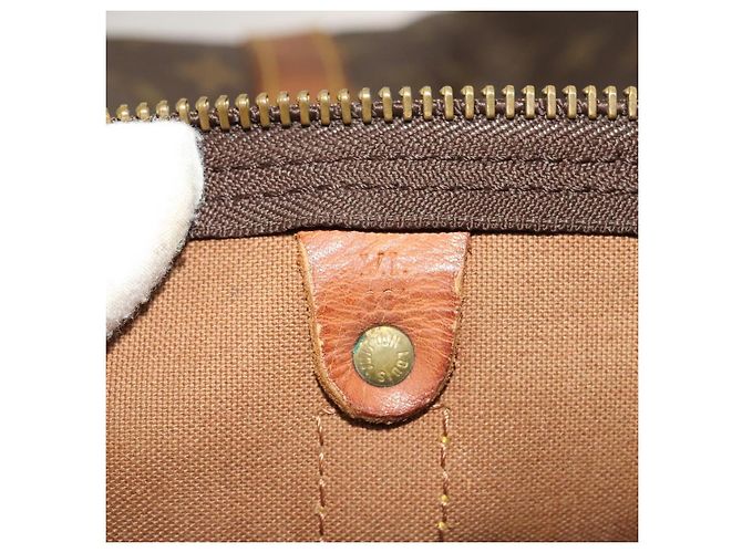 LOUIS VUITTON Monogram Keepall Bandouliere 60 Sac Boston M41412 LV Auth sw695 Monogramme - vue 21