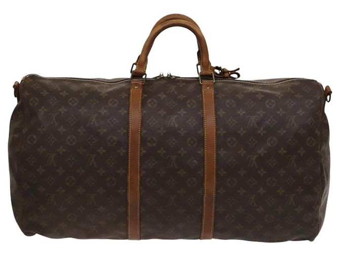 LOUIS VUITTON Monogram Keepall Bandouliere 60 Sac Boston M41412 LV Auth sw695 Monogramme - vue 3