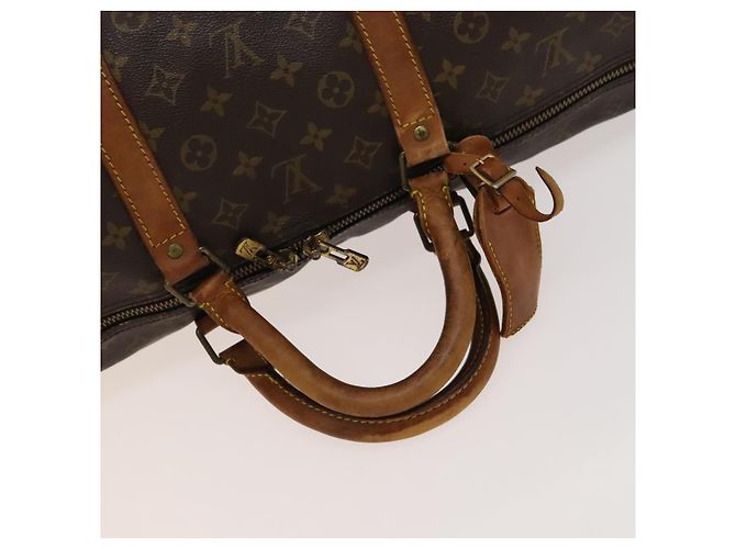LOUIS VUITTON Monogram Keepall Bandouliere 60 Sac Boston M41412 LV Auth sw695 Monogramme - vue 7