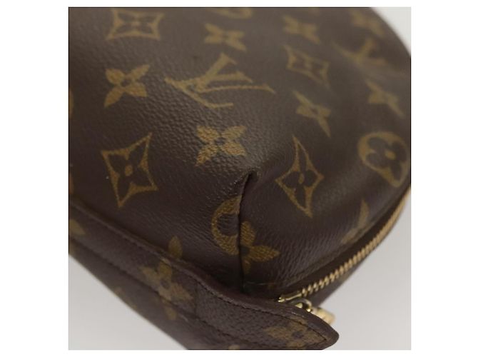 LOUIS VUITTON Pochette Cosmetica Demi Ronde Monogram M47520 LV Auth BD1958 Monogramma - vista 11