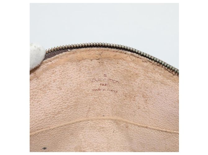 LOUIS VUITTON Pochette Cosmetica Demi Ronde Monogram M47520 LV Auth BD1958 Monogramma - vista 13