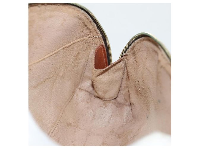 LOUIS VUITTON Pochette Cosmetica Demi Ronde Monogram M47520 LV Auth BD1958 Monogramma - vista 15