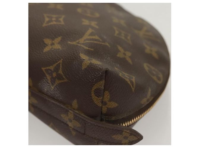 LOUIS VUITTON Pochette Cosmetica Demi Ronde Monogram M47520 LV Auth BD1958 Monogramma - vista 9