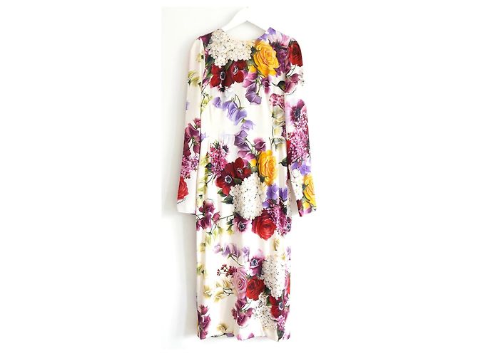 Vestido ajustado con estampado floral Dolce & Gabbana Multicolor - vista 2