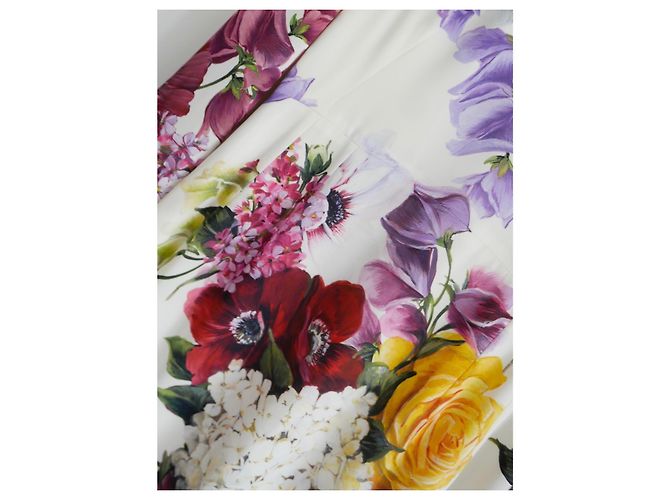 Vestido ajustado con estampado floral Dolce & Gabbana Multicolor - vista 3