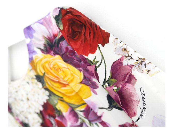 Vestido ajustado con estampado floral Dolce & Gabbana Multicolor - vista 5