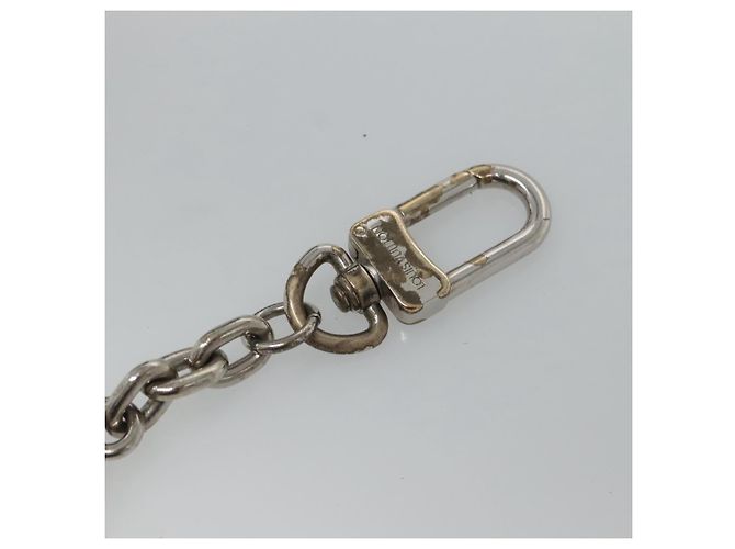 LOUIS VUITTON Portachiavi 1904 Charm in metallo Argento M65988 LV Auth 122935 - vista 4