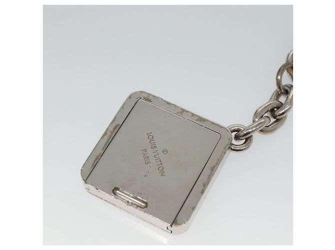 LOUIS VUITTON Portachiavi 1904 Charm in metallo Argento M65988 LV Auth 122935 - vista 6
