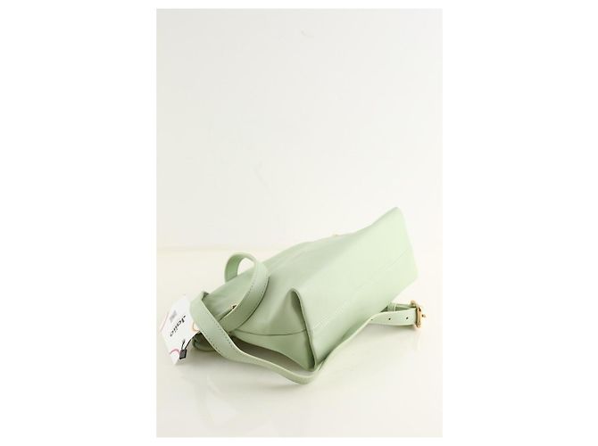 Apc Sac à bandoulière en cuir vert - vue 5
