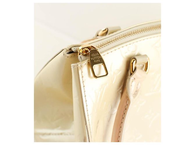 Louis Vuitton Borsa a mano Sherwood in pelle gialla Giallo - vista 4