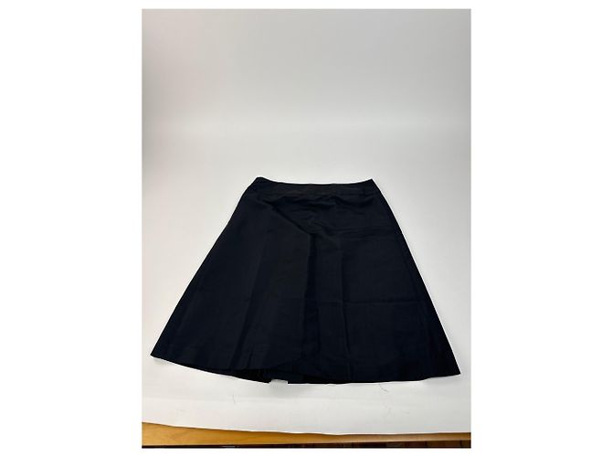 Céline Vintage Celine Polyesterrock schwarz 40 - Ansicht 10