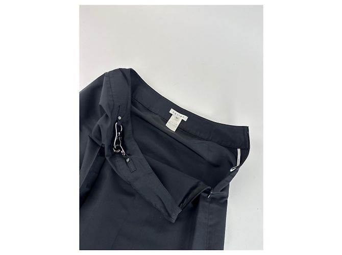 Céline Vintage Celine Polyesterrock schwarz 40 - Ansicht 12
