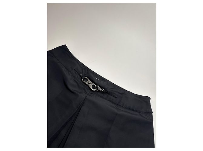 Céline Vintage Celine Polyesterrock schwarz 40 - Ansicht 5