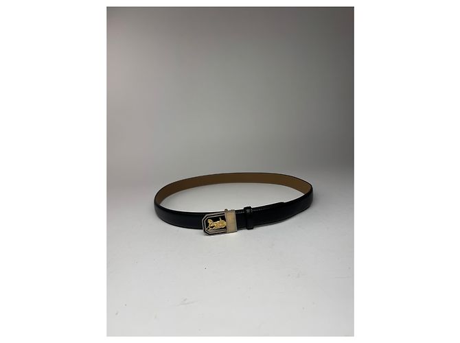 Céline Vintage Celine Ledergürtel schwarz - Ansicht 11