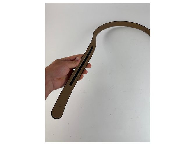 Céline Vintage Celine Ledergürtel schwarz - Ansicht 6