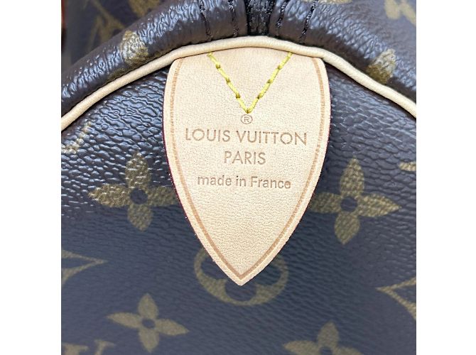 Louis Vuitton RFID Monogram Speedy 35 Mini Boston Handtasche Braun Monogramm - Ansicht 10