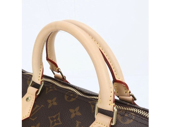 Louis Vuitton RFID Monogram Speedy 35 Mini Boston Handtasche Braun Monogramm - Ansicht 3