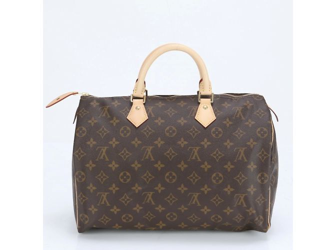 Louis Vuitton RFID Monogram Speedy 35 Mini Boston Handtasche Braun Monogramm - Ansicht 5