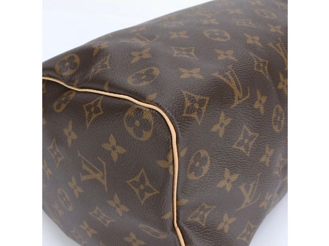 Louis Vuitton RFID Monogram Speedy 35 Mini Boston Handtasche Braun Monogramm - Ansicht 6