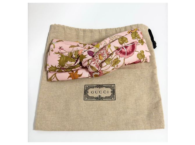 Fascia per capelli in seta Flora per donne Gucci - vista 10