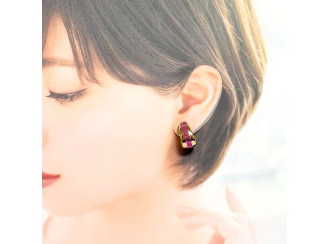 Christian Dior Damen Code Stud Ohrringe - Ansicht 10