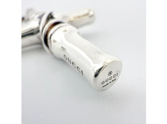 Collar Péndulo Cruz de Bambú para Hombre Gucci - vista 8