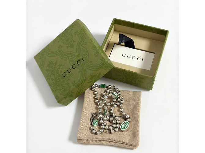 Gucci Silber 925 Halskette mit Anhänger - Ansicht 10