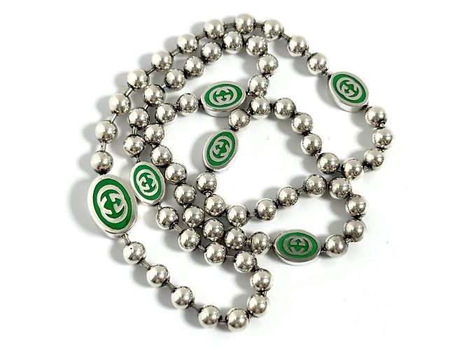 Gucci Silber 925 Halskette mit Anhänger - Ansicht 3