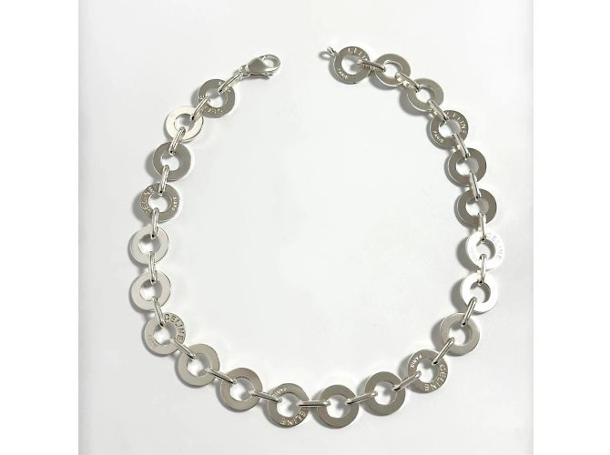 Céline Celine Vintage Kreis-Link-Halskette - Ansicht 2