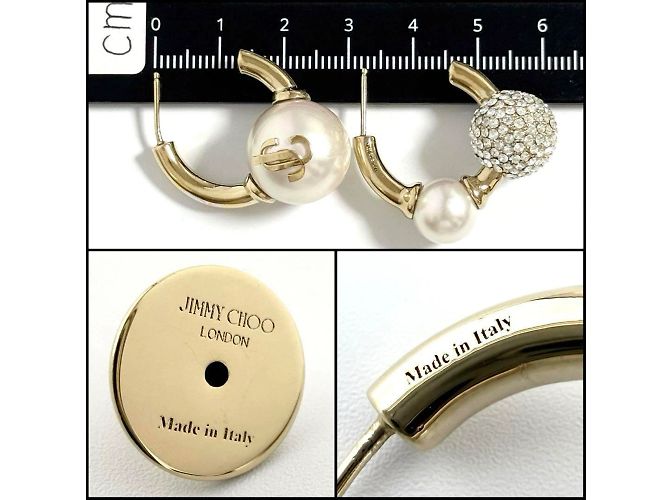 Orecchini asimmetrici Auri per donne Jimmy Choo - vista 7