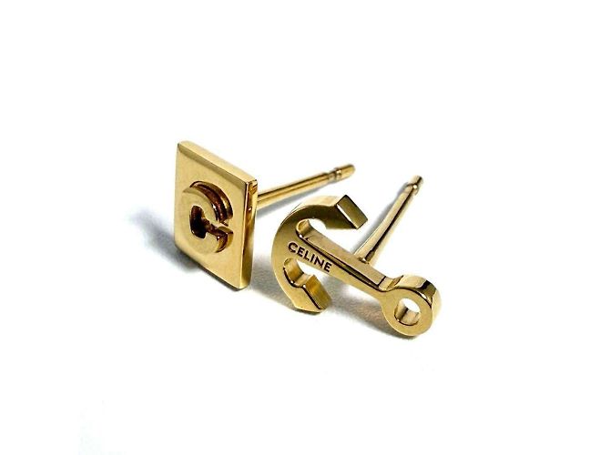 Céline Orecchini asimmetrici da donna Celine Logo Ancora - vista 5