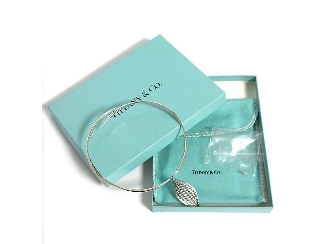 Tiffany & Co Collar Choker Péndulo de Hoja de Malla Tiffany - vista 10
