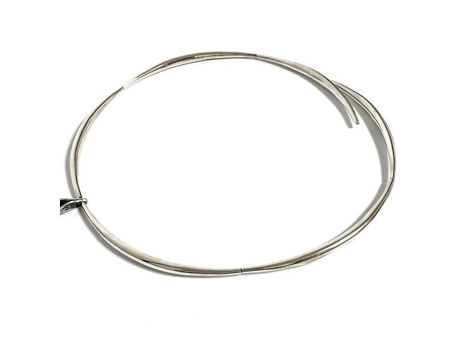 Tiffany & Co Collar Choker Péndulo de Hoja de Malla Tiffany - vista 5