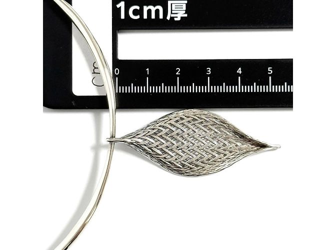 Tiffany & Co Collar Choker Péndulo de Hoja de Malla Tiffany - vista 8