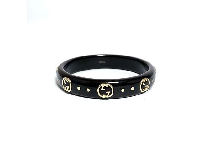 Gucci Men's K18 Interlocking G Icon Band Ring - view 5