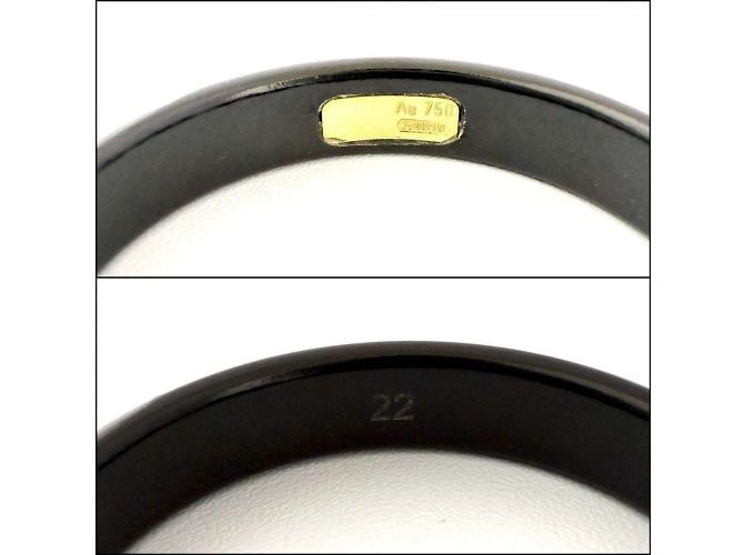 Gucci Men's K18 Interlocking G Icon Band Ring - view 8