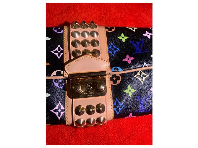 Borsa clutch Courtney di Louis Vuitton Multicolore - vista 4