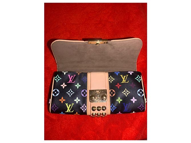 Borsa clutch Courtney di Louis Vuitton Multicolore - vista 5