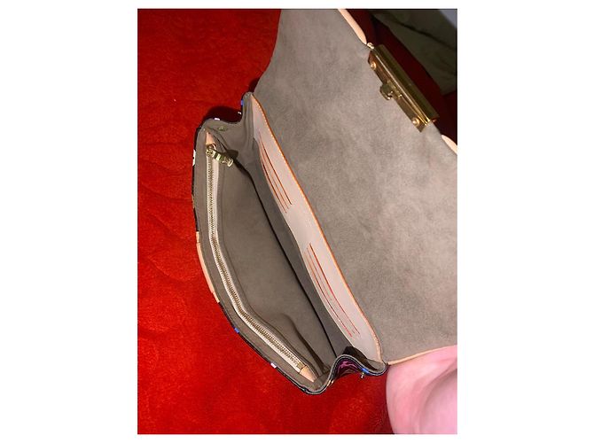 Borsa clutch Courtney di Louis Vuitton Multicolore - vista 6