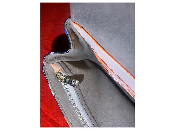 Borsa clutch Courtney di Louis Vuitton Multicolore - vista 8