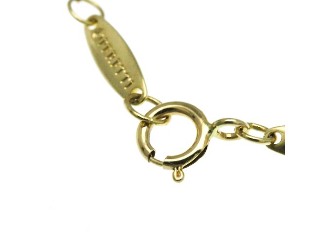 Tiffany & Co Collana Tiffany Bean Extra Mini in oro giallo 18K - vista 12