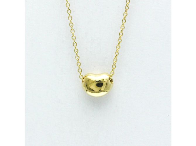 Tiffany & Co Collana Tiffany Bean Extra Mini in oro giallo 18K - vista 2
