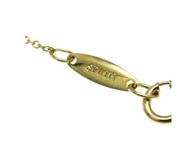 Tiffany & Co Collana Tiffany Bean Extra Mini in oro giallo 18K - vista 7