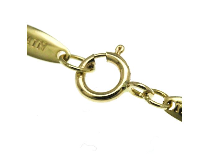 Tiffany & Co Collana Tiffany Bean Extra Mini in oro giallo 18K - vista 8