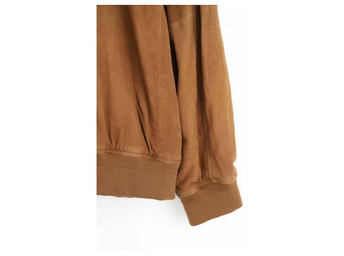 Hackett London Kamel-Lederjacke - Ansicht 5
