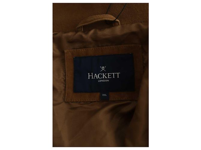 Hackett London Kamel-Lederjacke - Ansicht 6